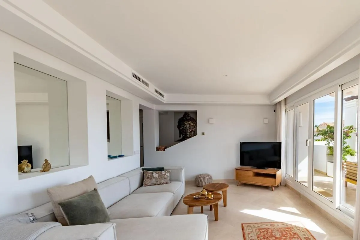 Penthouse With Sea View, Gym & Pool In Puerto Banus Apartment Marbella Spain